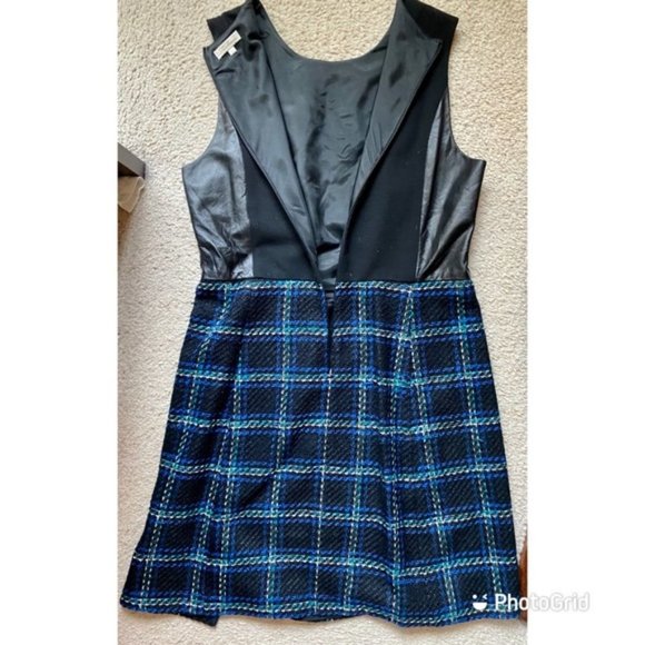 Shoshanna Everett Plaid combo Marlee dress - Picture 4 of 16